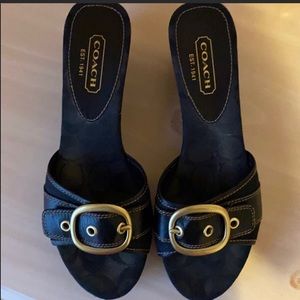 Coach Mules Slides sz 8.5